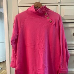 Jcrew pink sweatshirt